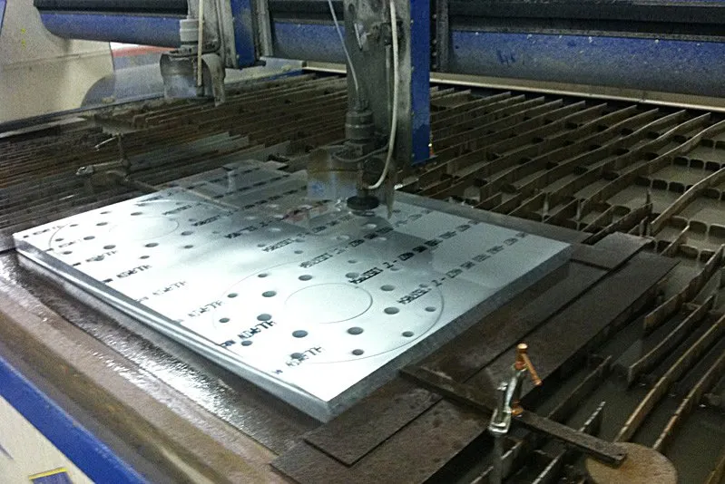 waterjet cutting
